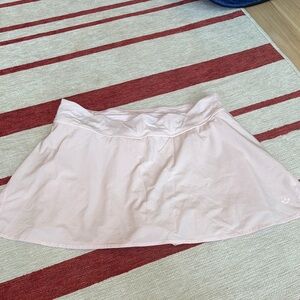 Lululemon Athletica Light Pink Tennis Skirt